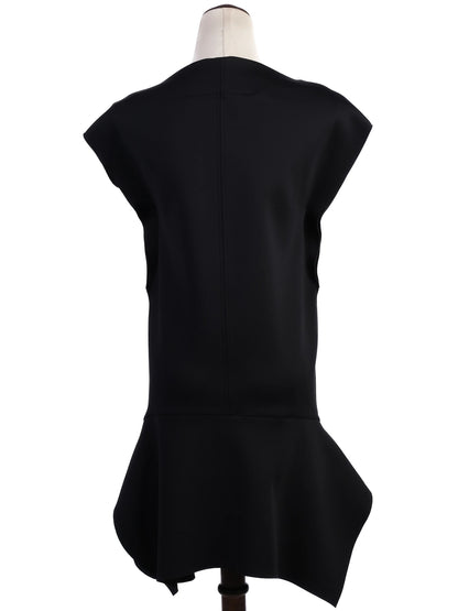 Givenchy Black Sleeveless Flared Dress Excellent Condition