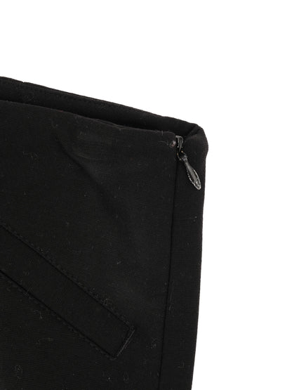 Strenesse Black Pants with Zipper Details Size XS Excellent Condition