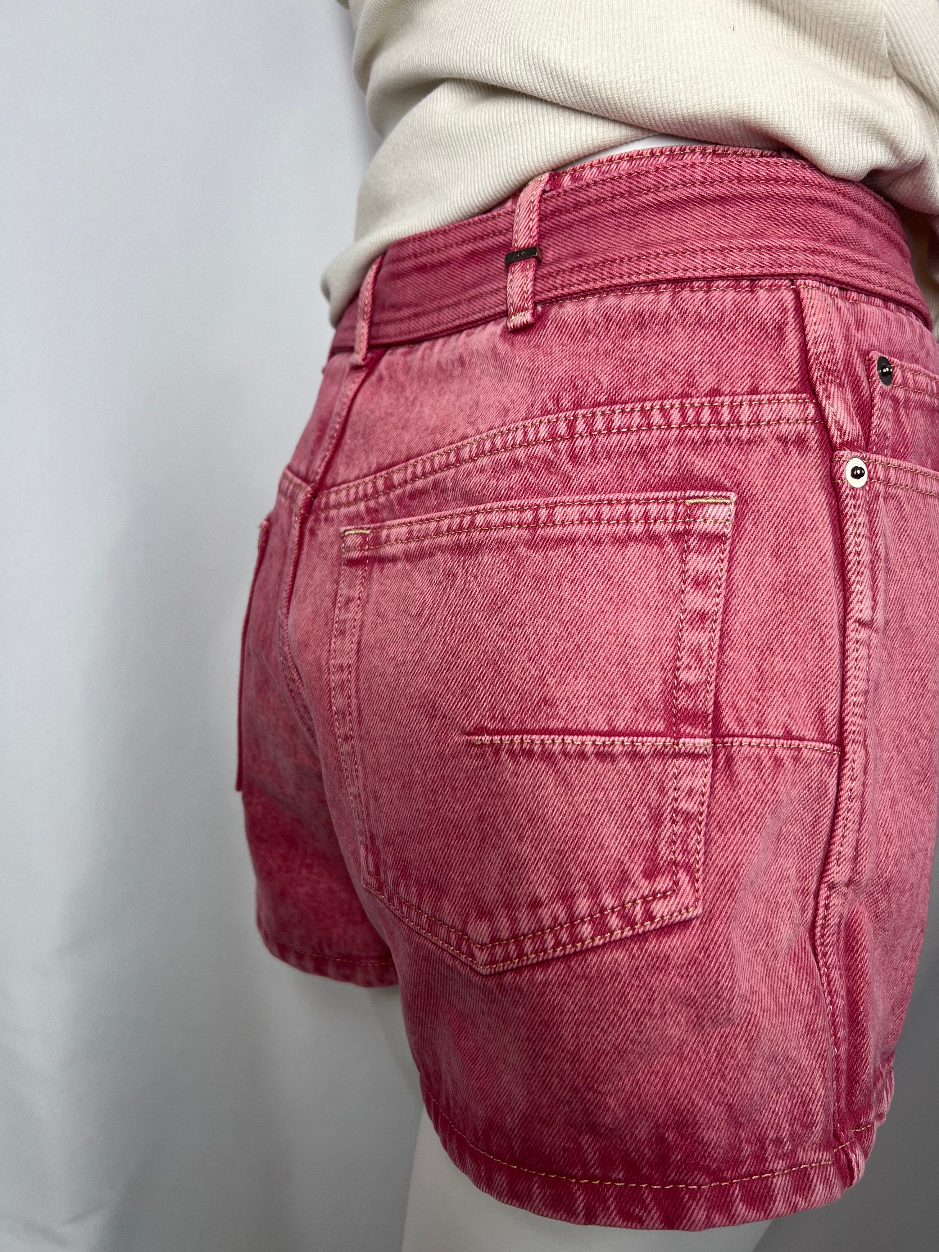 Dior Pink Denim Shorts Size 34