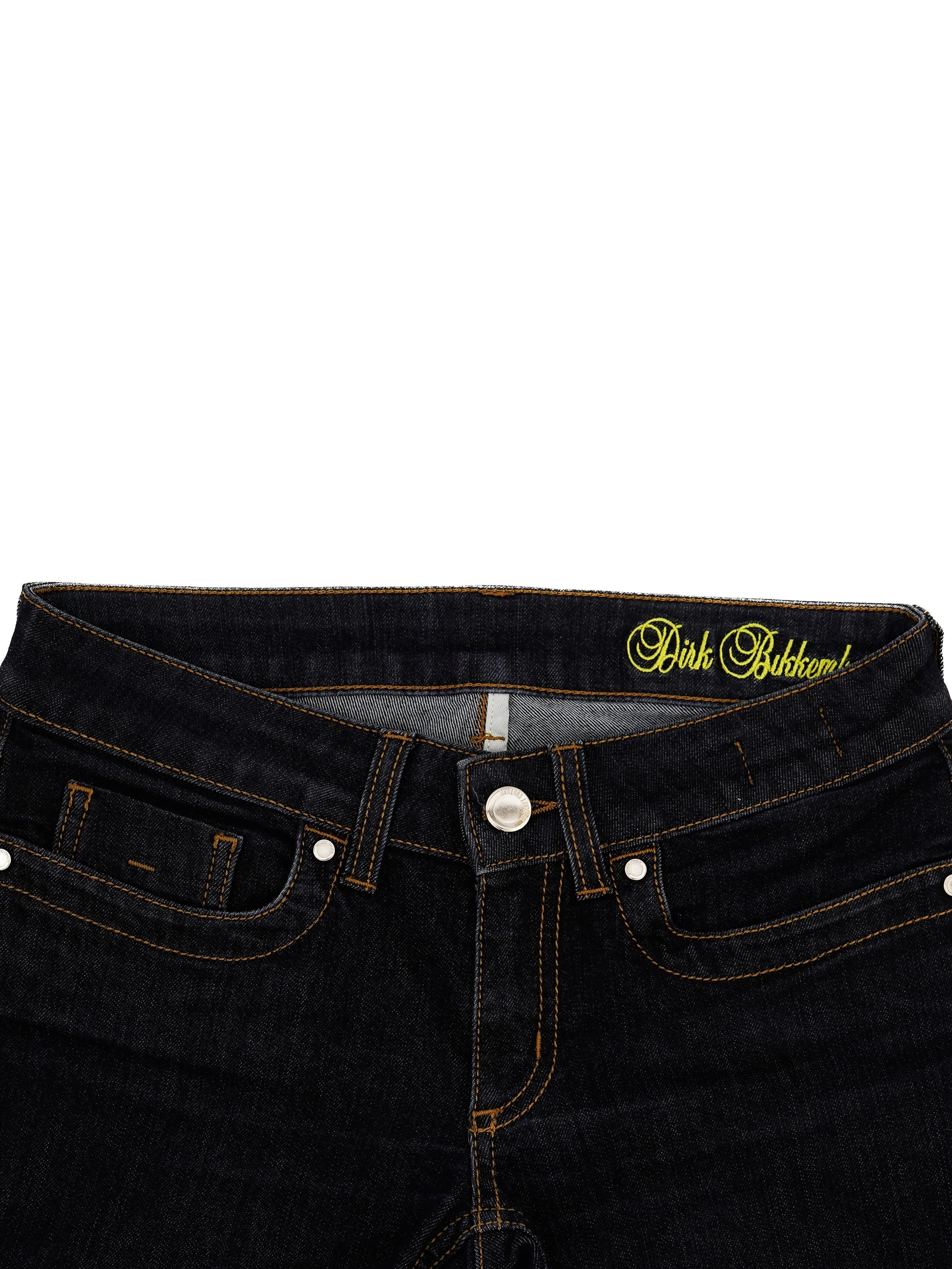 Perfect Bikkembergs Dark Blue Jeans Size S Women Polyester