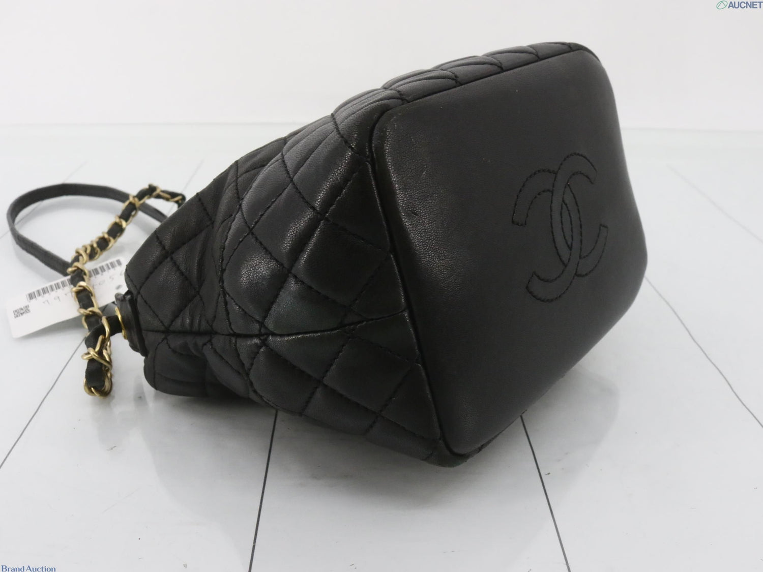 Chanel Lambskin Quilted Hobo