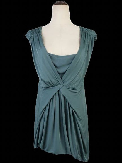 Excellent Liu Jo Green Viscose Short Dress Size M