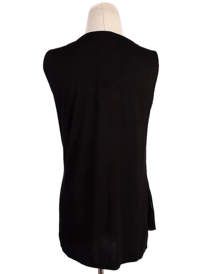 Excellent Polo Ralph Lauren Black Sleeveless Top Size S