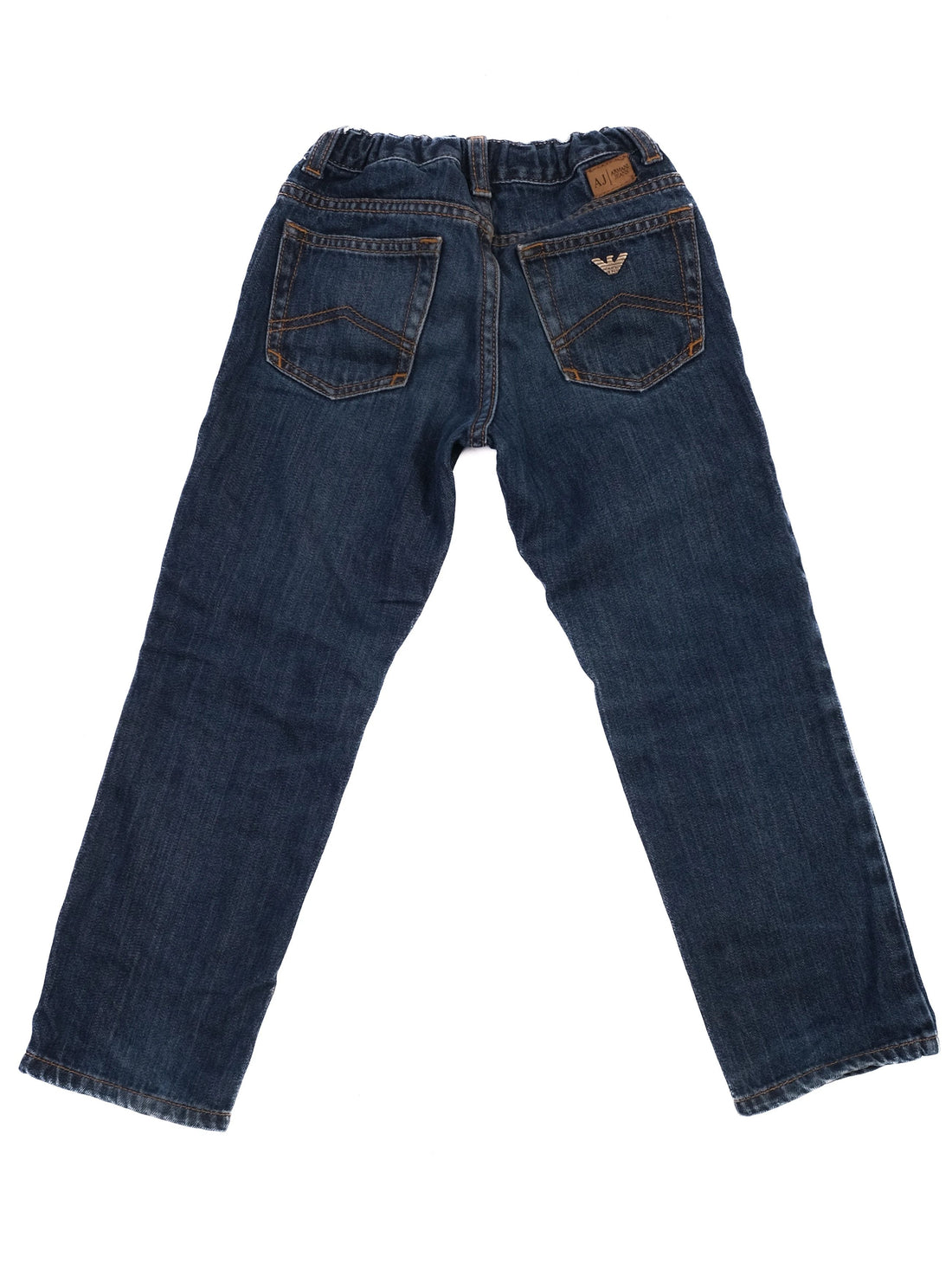 Excellent Armani Junior Blue Cotton Jeans Size 5 for Kids