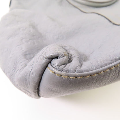 Gucci Cowhide Leather Tote Bag Gray Calfskin (cowhide) 201482