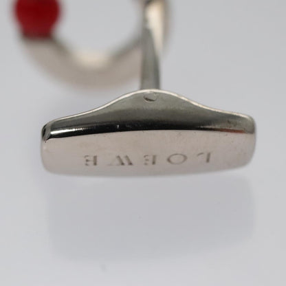 Loewe Cuffs Metal Silver Tone Auth