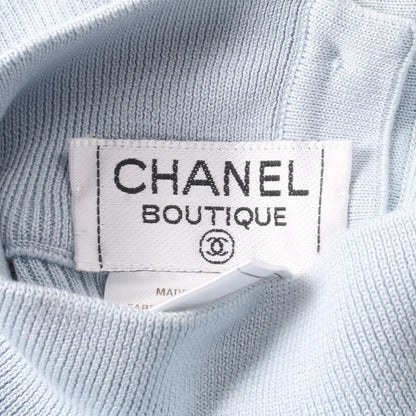 Chanel Blue Knit Cotton P 09543v 00379
