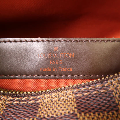 Louis Vuitton Damier Naviglio Gold Shoulder Bag Brown Shoulder Bag N 45255