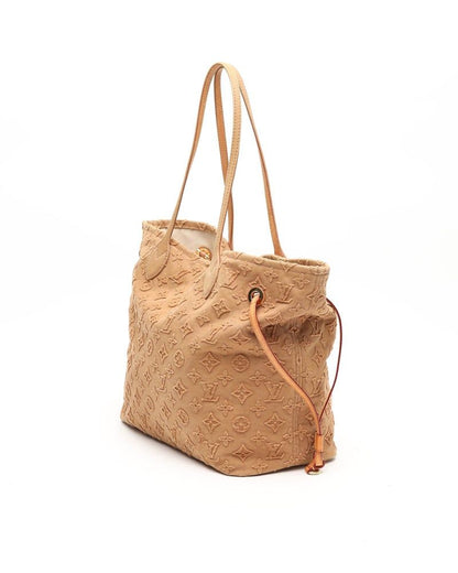 Louis Vuitton Monogram Denim Stone Neverfull MM Tote Bag