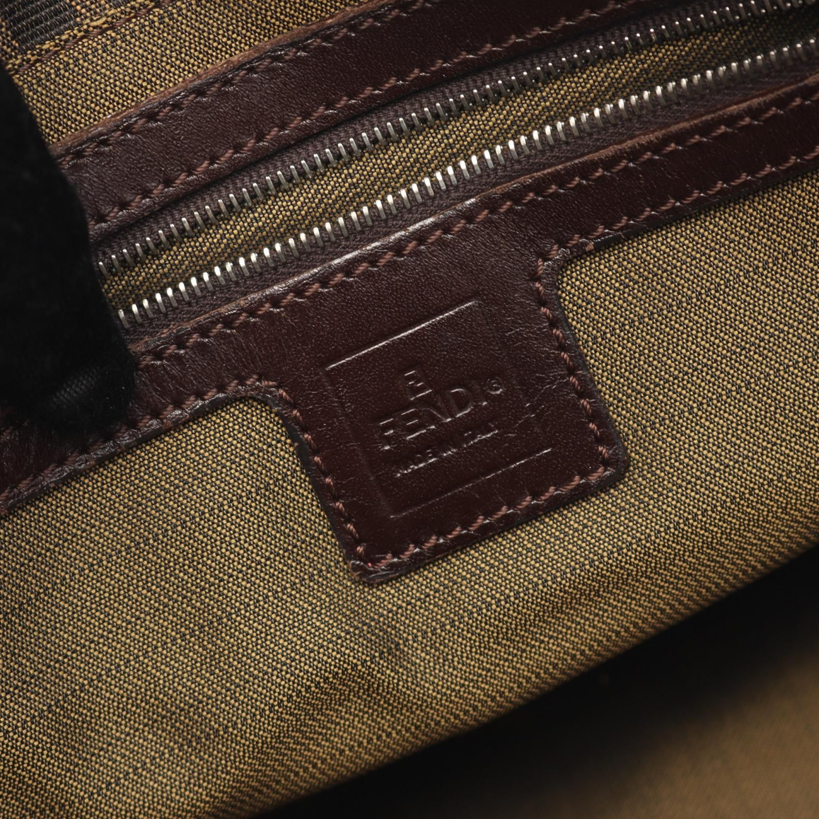 Fendi Zucca Vintage Mama Baguette