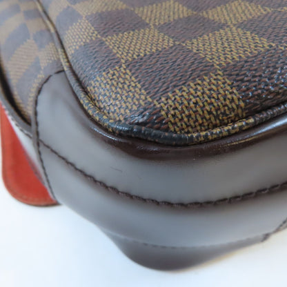 Louis Vuitton Damier Bastille Golden Shoulder Bag Full Color Brown Shoulder Bag N 45258