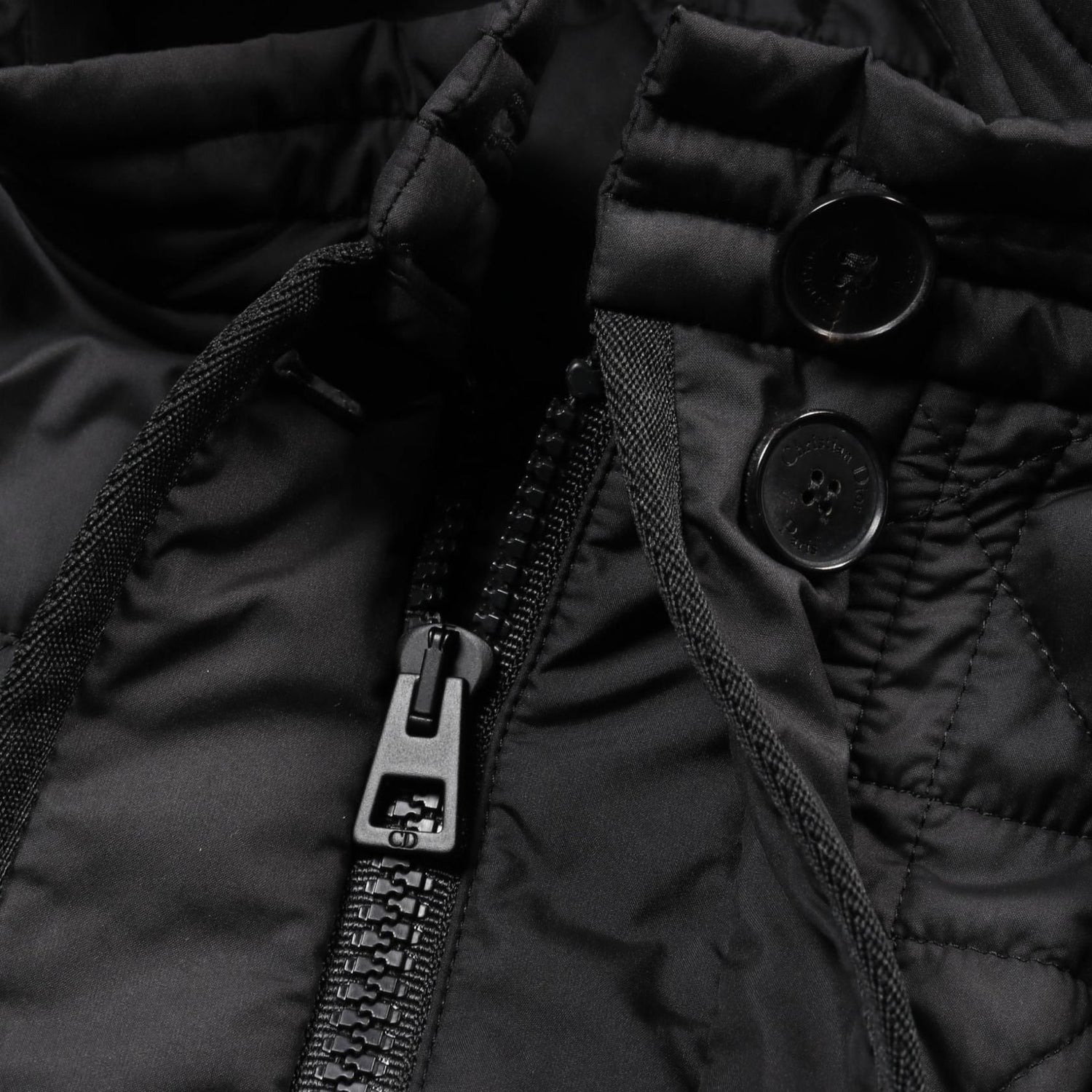 Dior Microcannage Quilted Technical Taffeta Skirt Black Other Polyester 157j 67a 2827