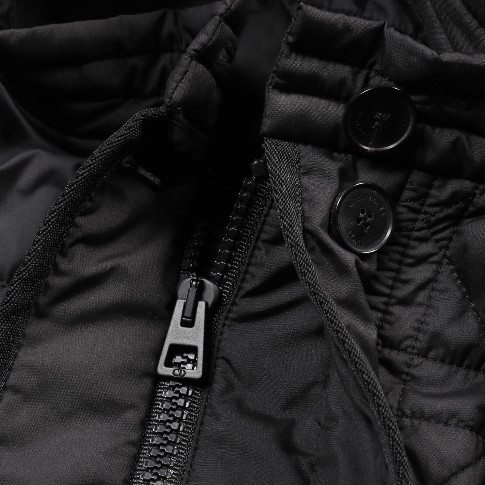 Dior Microcannage Quilted Technical Taffeta Skirt Black Other Polyester 157j 67a 2827