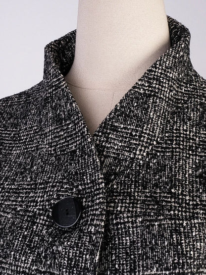Excellent Moschino Cheap and Chic Gray Wool Coat Size L
