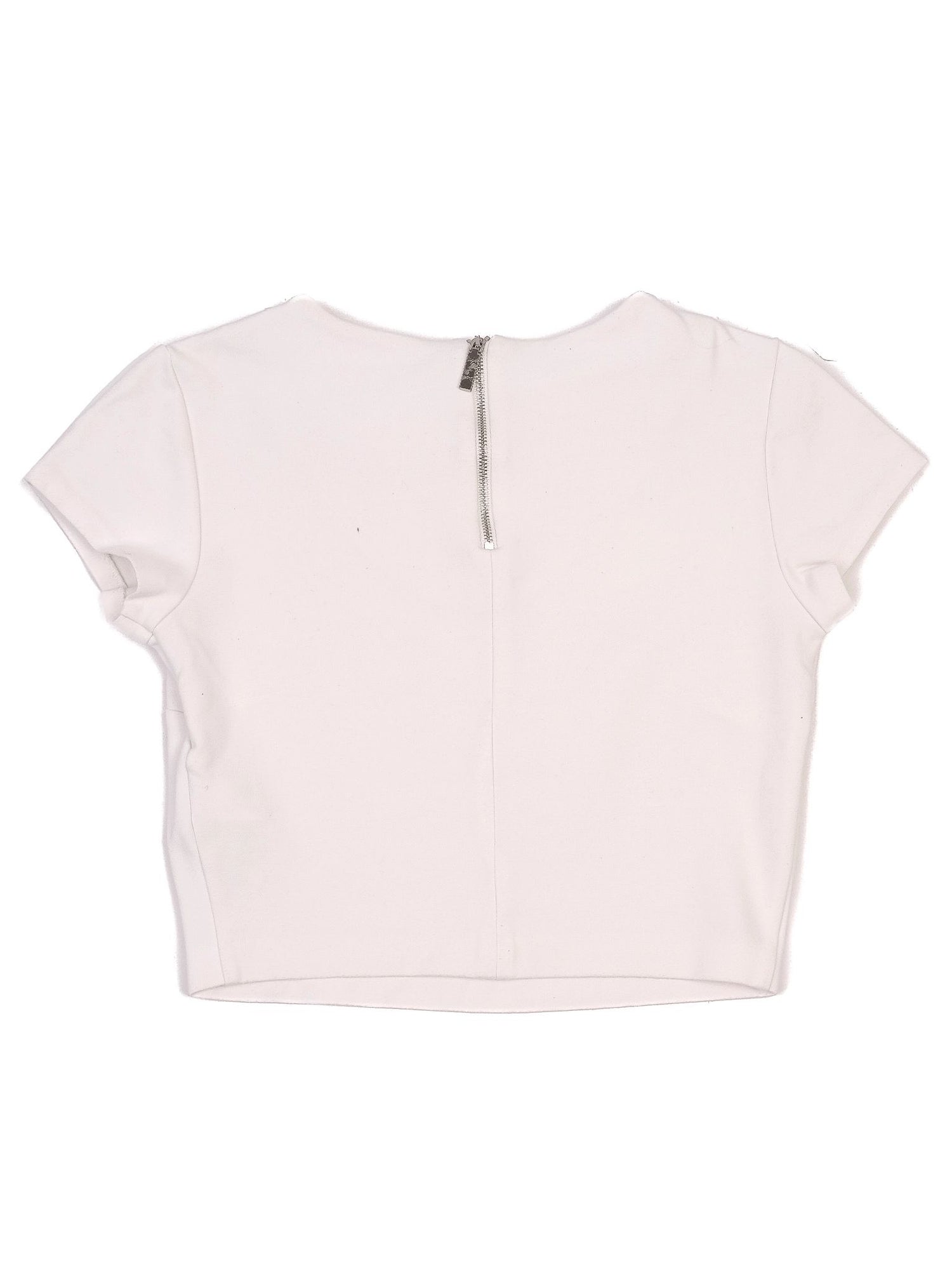 Excellent Ted Baker White Bow Detail Top XXS Viscose Women