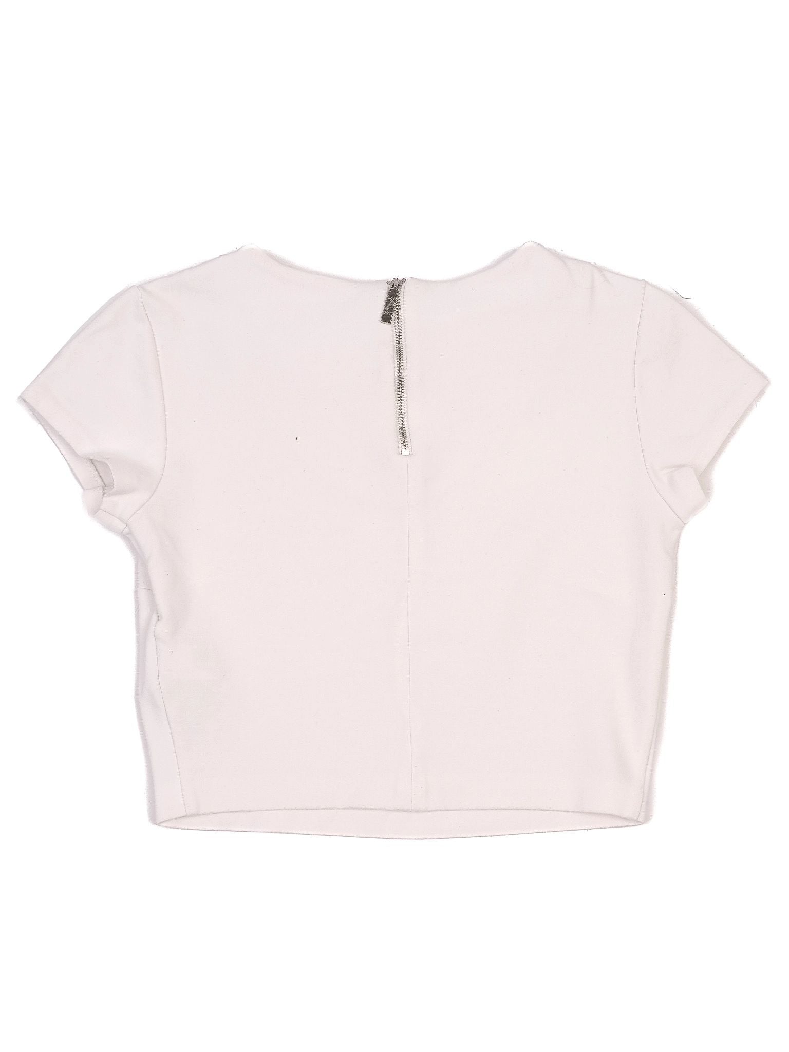 Excellent Ted Baker White Bow Detail Top XXS Viscose Women