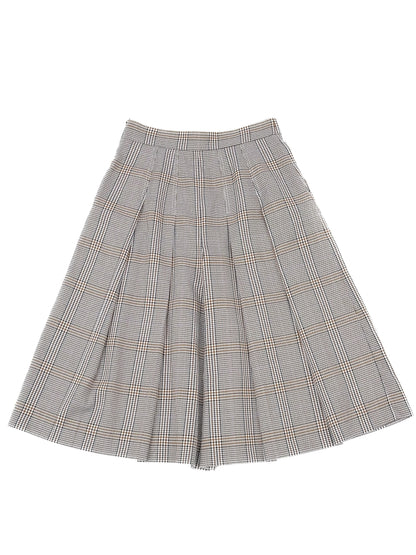 Maje Gray Plaid Culottes Women&