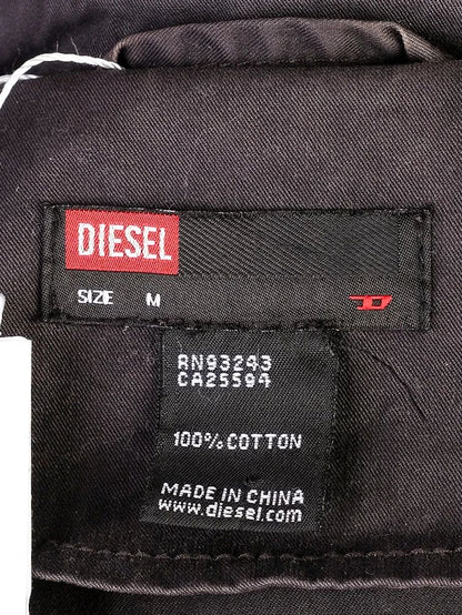 Excellent Diesel Gray Cotton Trench Coat for Women