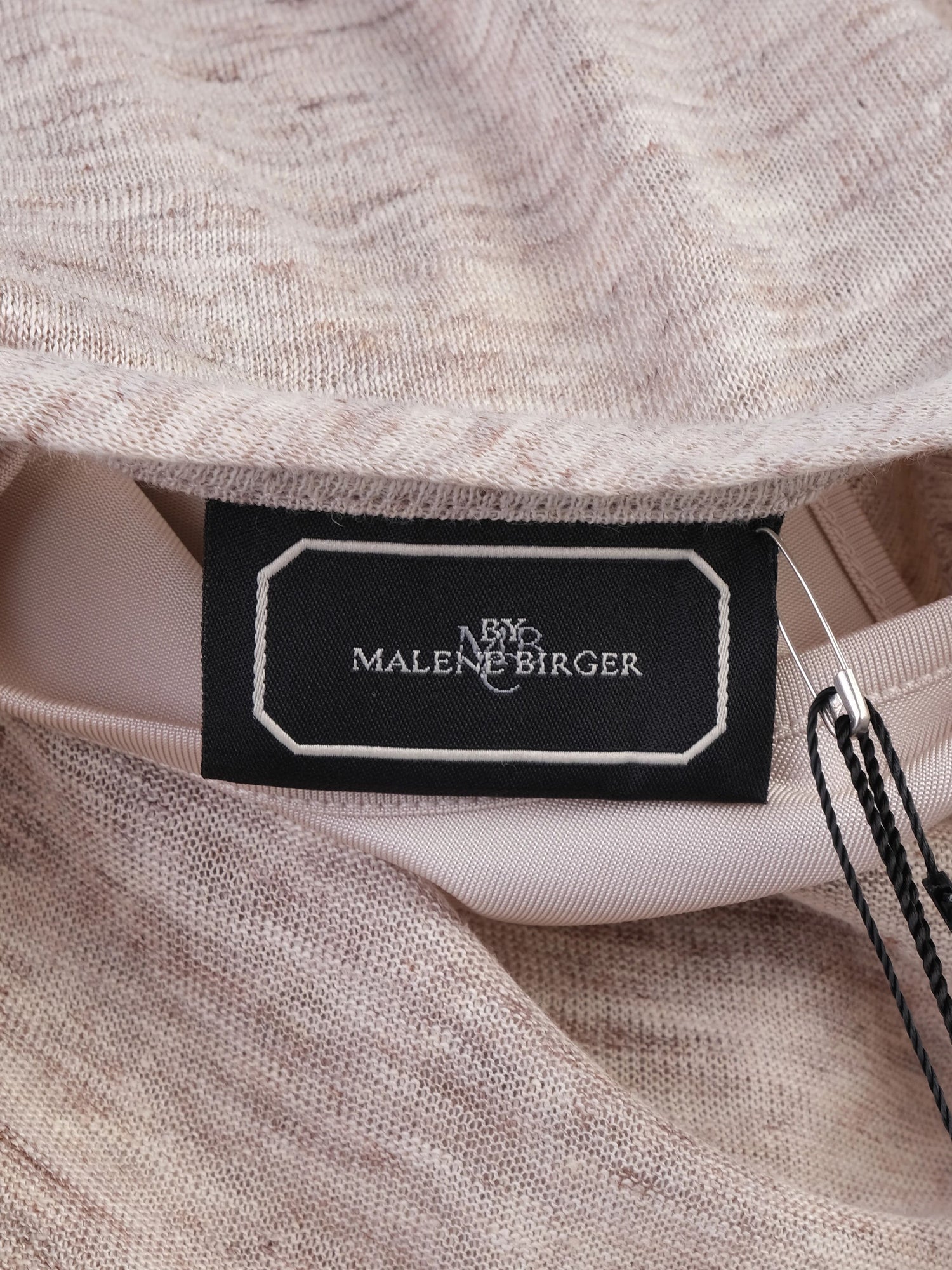 NEW By Malene Birger Gray Knee-Length Dress Size S Viscose Sleeveless