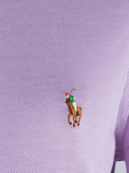 Excellent Ralph Lauren Pink Cotton Button-Up Shirt Size S