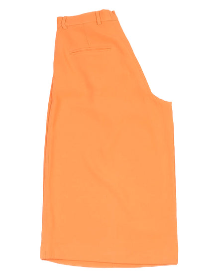 Excellent Red Valentino Orange Viscose Culottes Size S