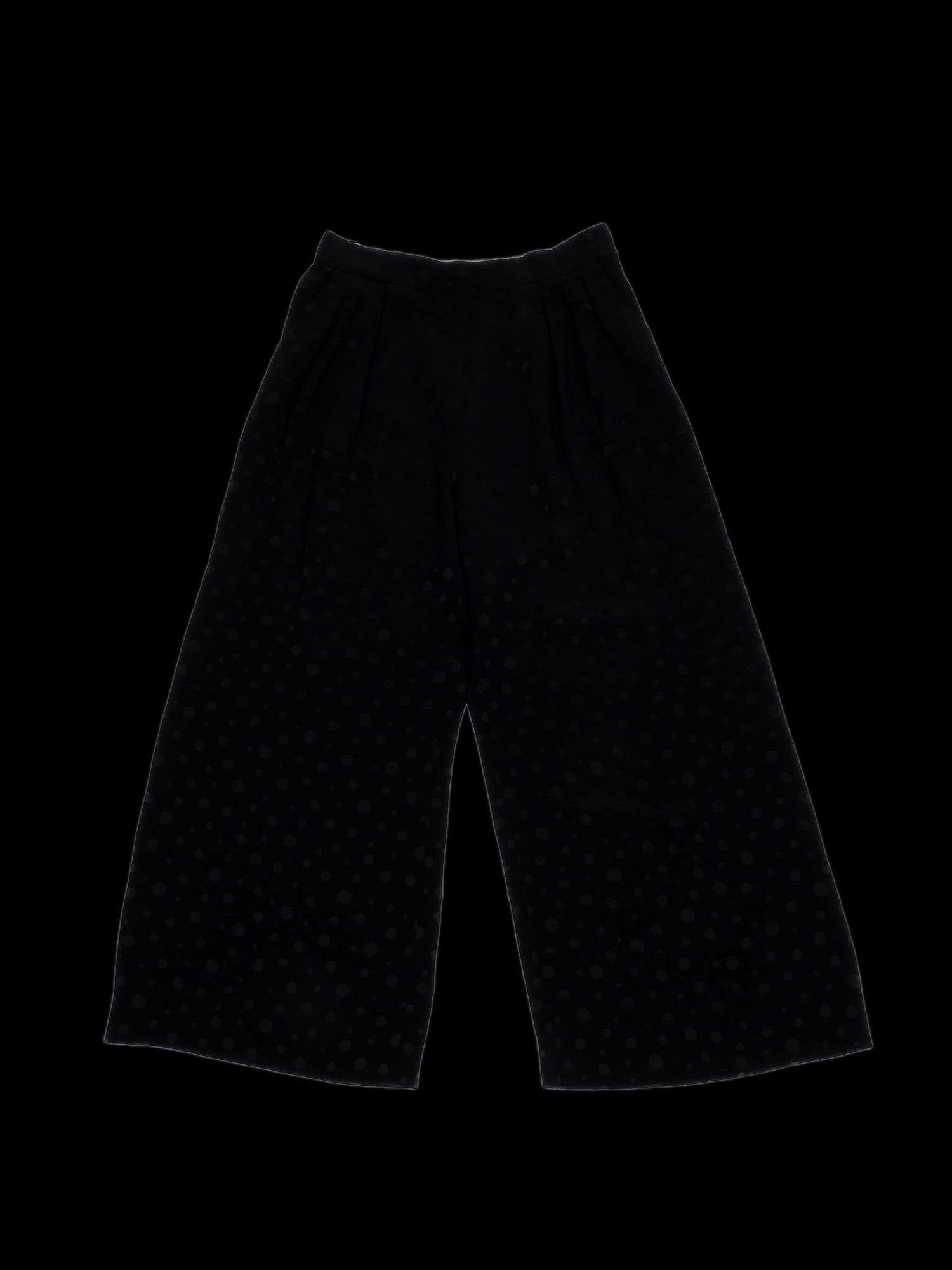 Max Mara Black Wide-Legged Pants Size S Excellent Condition