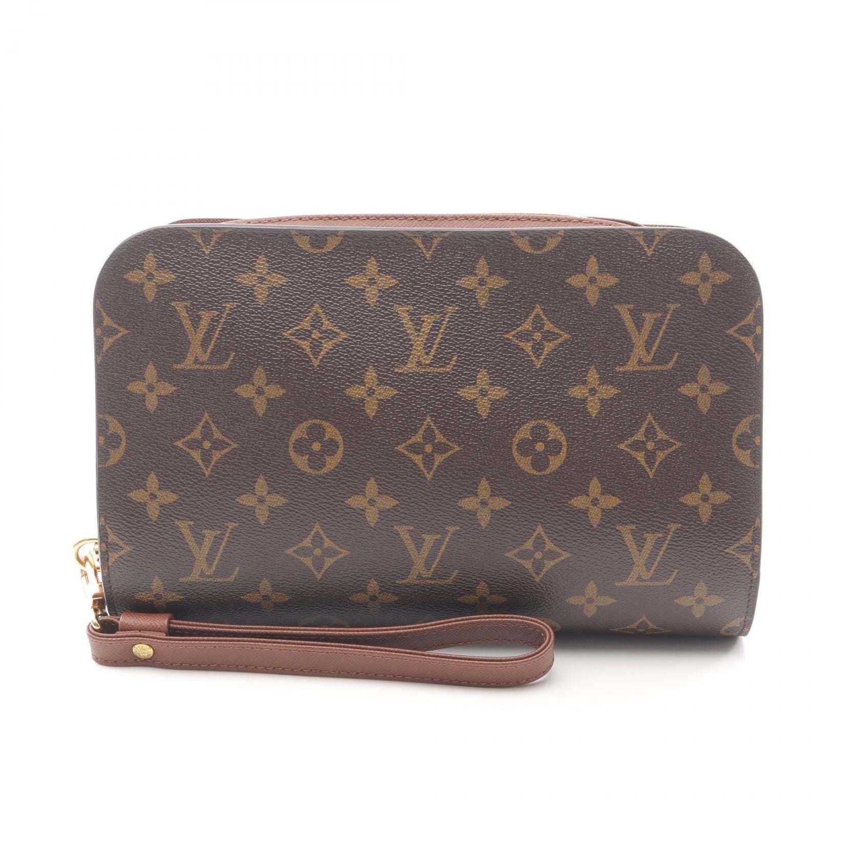 Louis Vuitton Orsay Brown Business Bag Clutch Bag M 51790