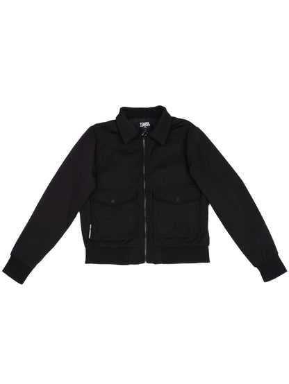 Excellent Karl Lagerfeld Kids Black Jacket Size 10