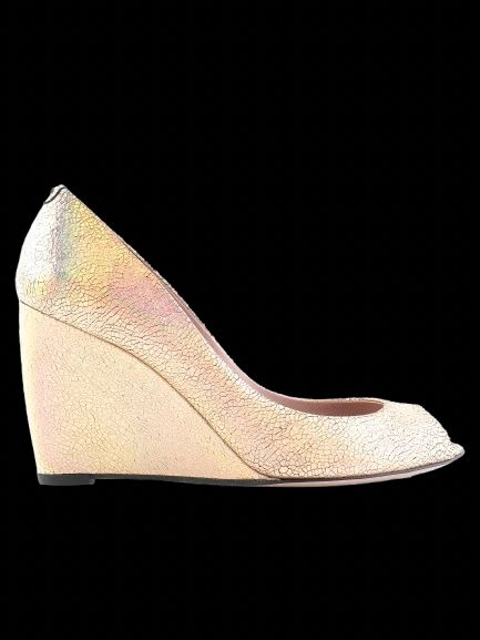 Gucci Perfect Condition High Heeled Wedge Shoes Size 38 Leather