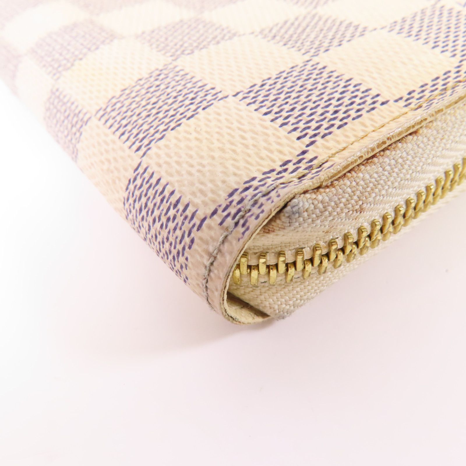Louis Vuitton Zippy Wallet NM, Damier Azur