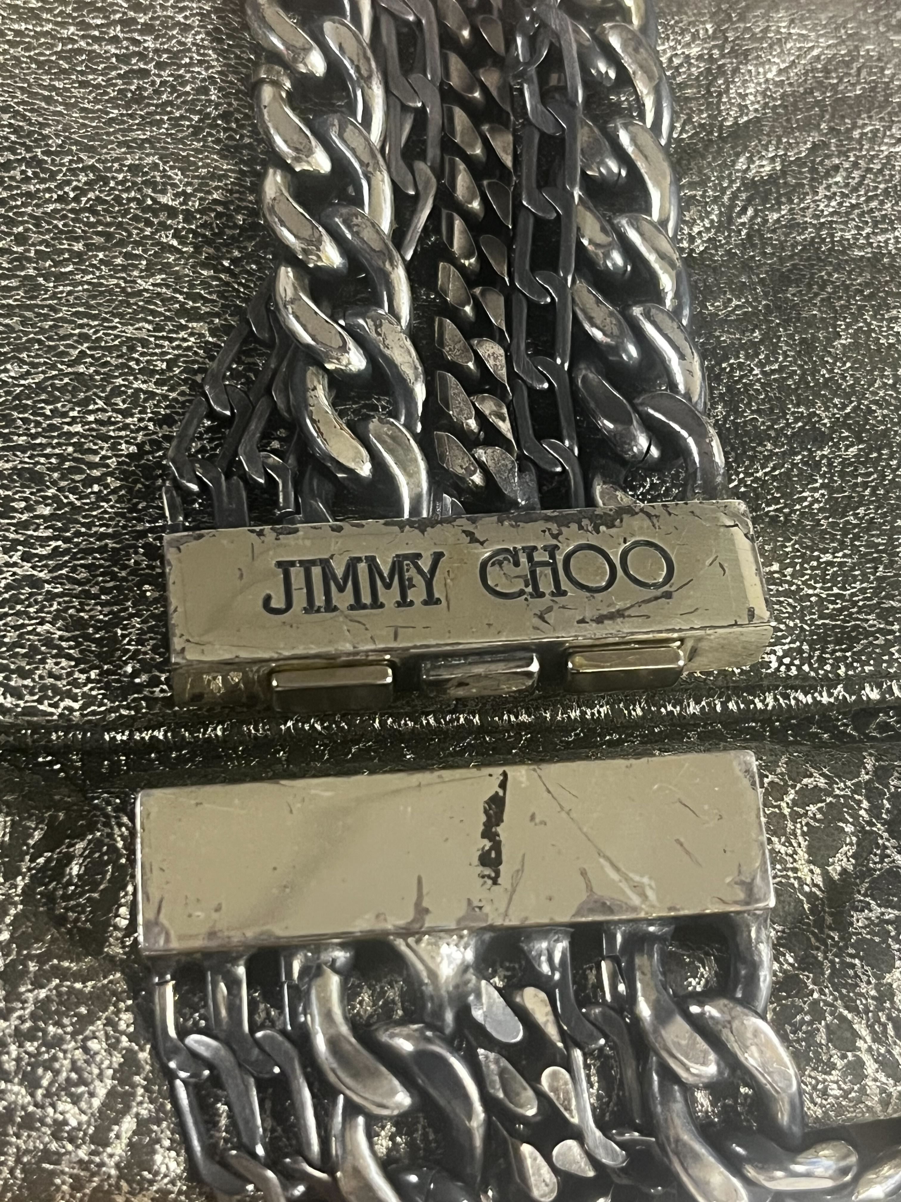 Jimmy Choo Clutch Bagmini Bag Leather