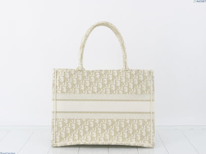 Christian Dior Medium Book Tote Bag, Canvas