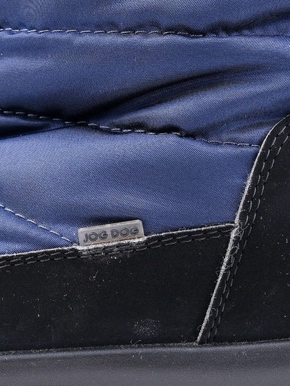 Excellent Jog Dog Blue Quilted Winter Boots Size 40 with Zip Closure