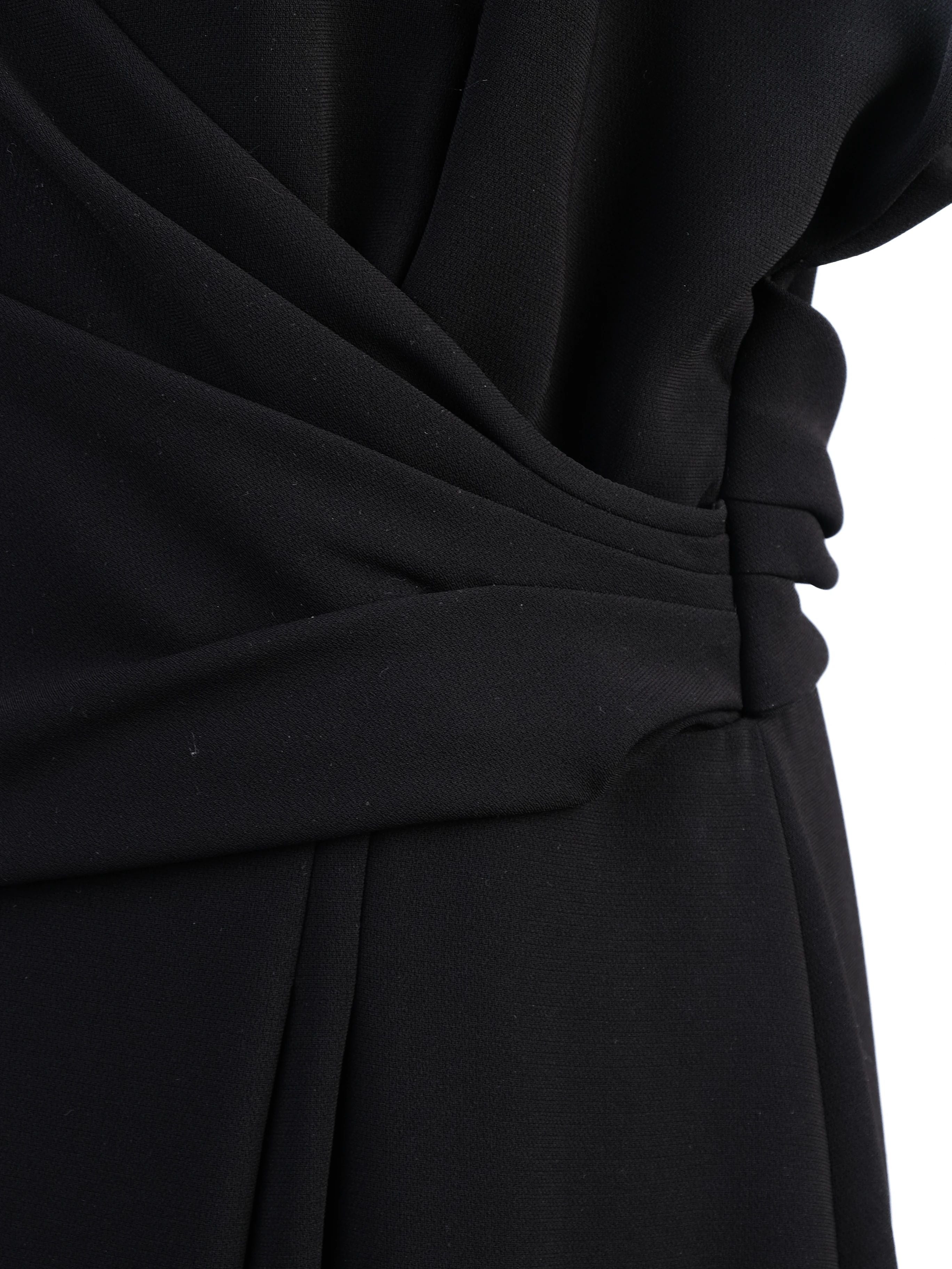 Max Mara Pianoforte Black Lace Long Dress Size L Excellent Condition