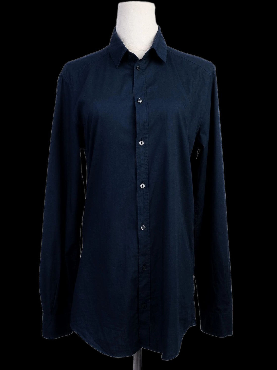 Excellent Dolce Gabbana Black Cotton Shirt for Kids Size M