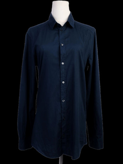 Excellent Dolce Gabbana Black Cotton Shirt for Kids Size M