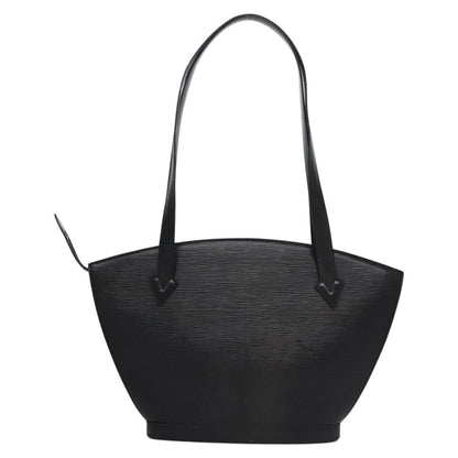 Louis Vuitton Epi Saint Jacques Powanie Long Bag Black M 52332 Lv Auth