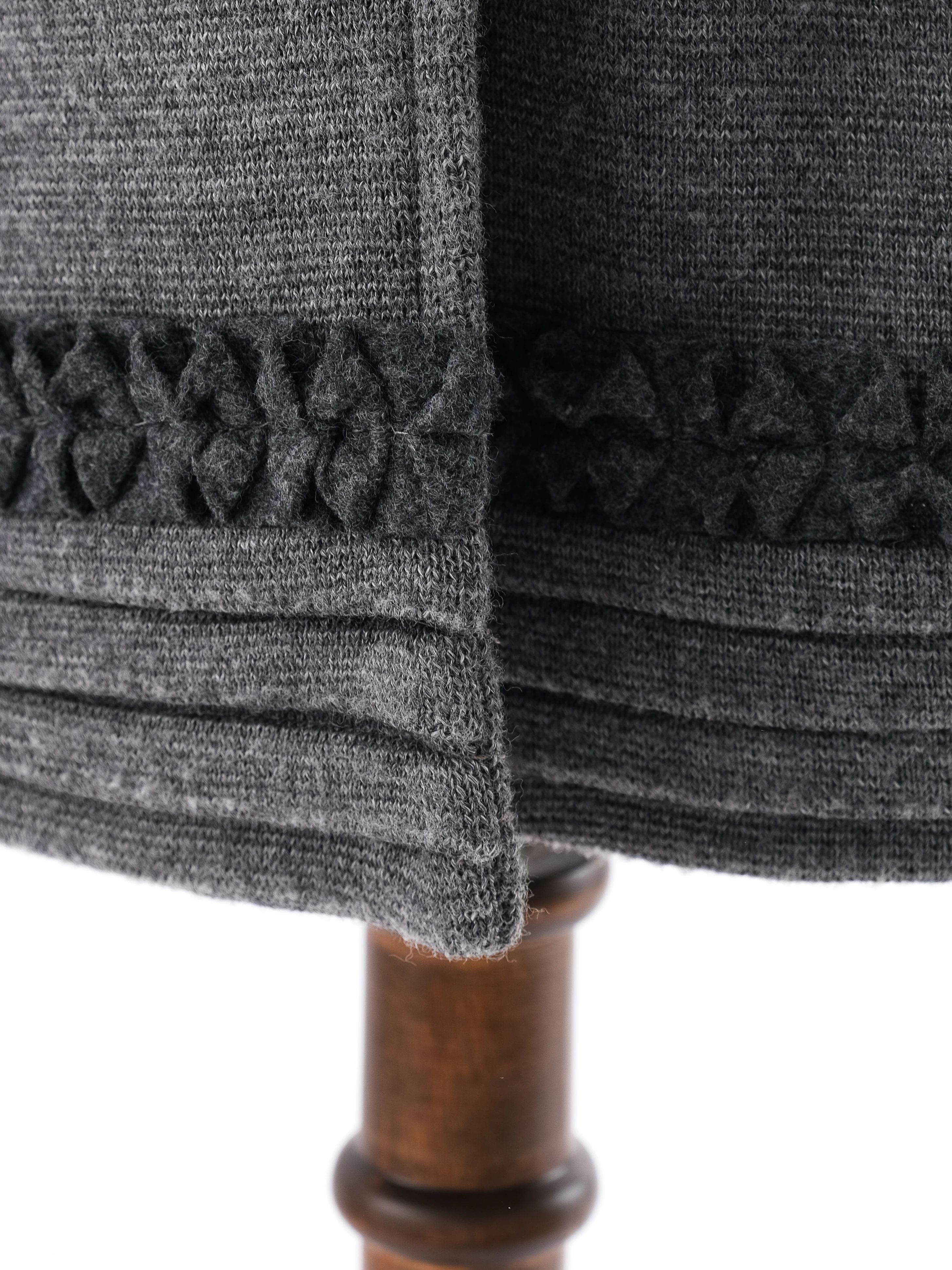 Excellent Class Roberto Cavalli Gray Wool Women&