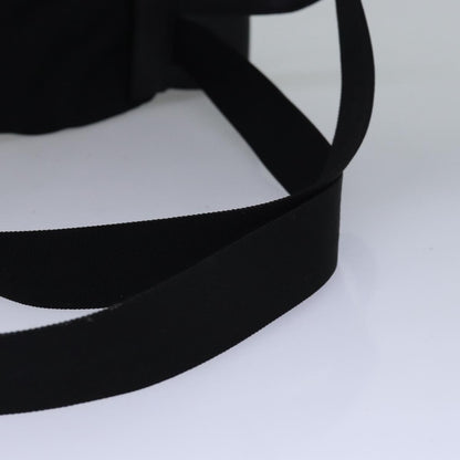 Gucci Backpack Nylon Leather Black