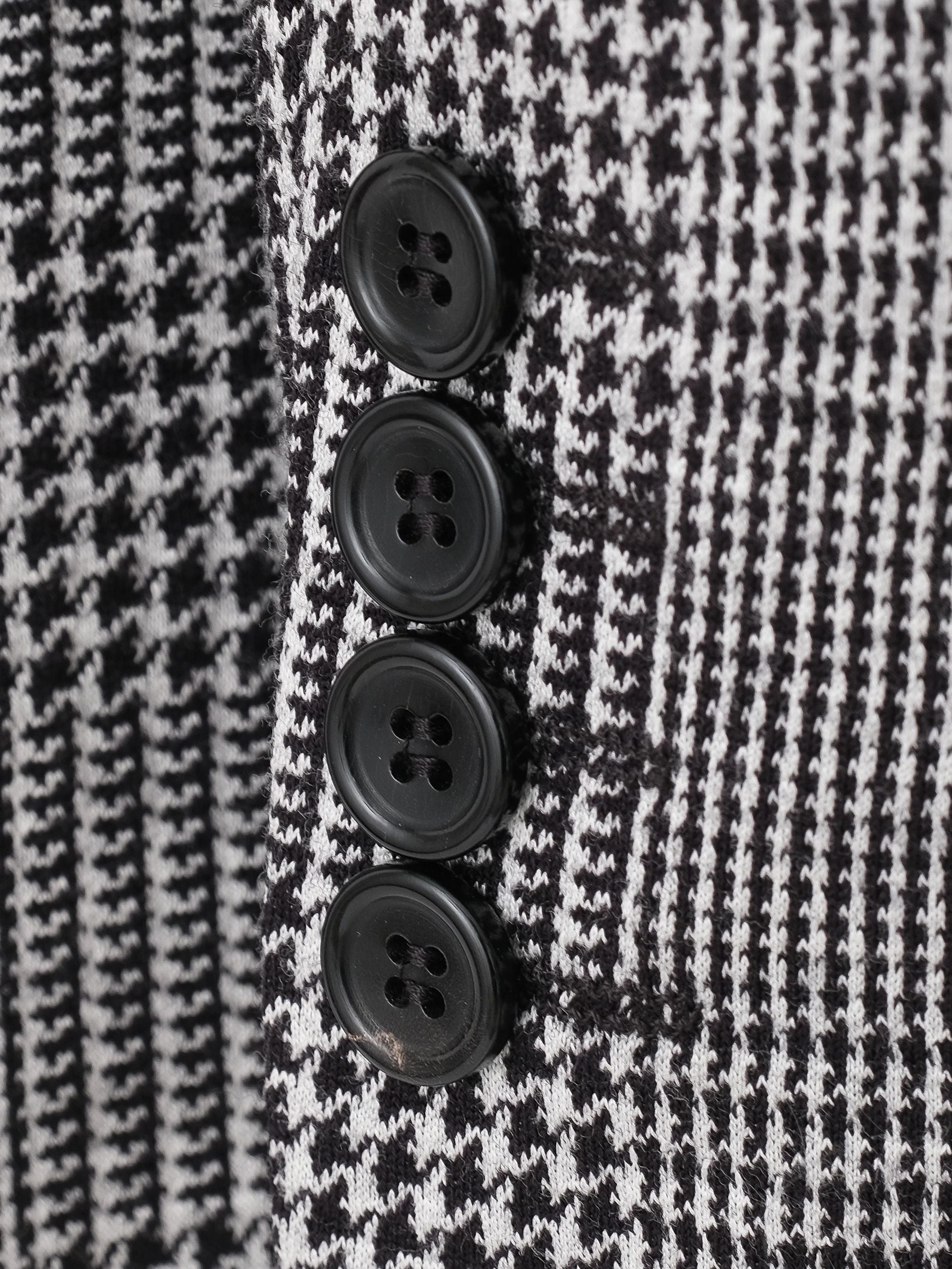 Excellent Max Mara Gray Wool Double-Breasted Blazer Size S