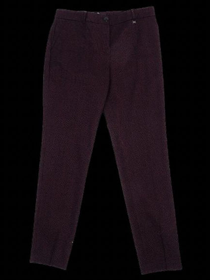 Luisa Spagnoli Red Wool Trousers Size M Excellent Condition