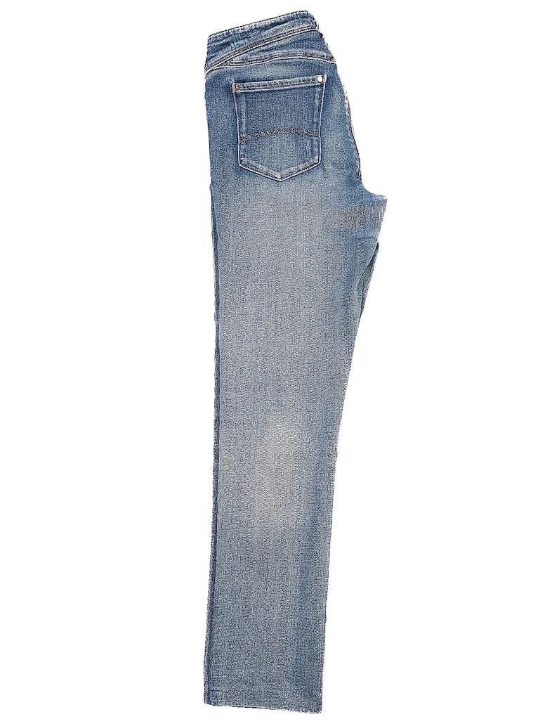 Excellent Armani Jeans Distressed Blue Cotton Size N/A