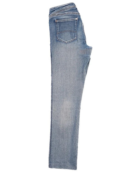 Excellent Armani Jeans Distressed Blue Cotton Size N/A