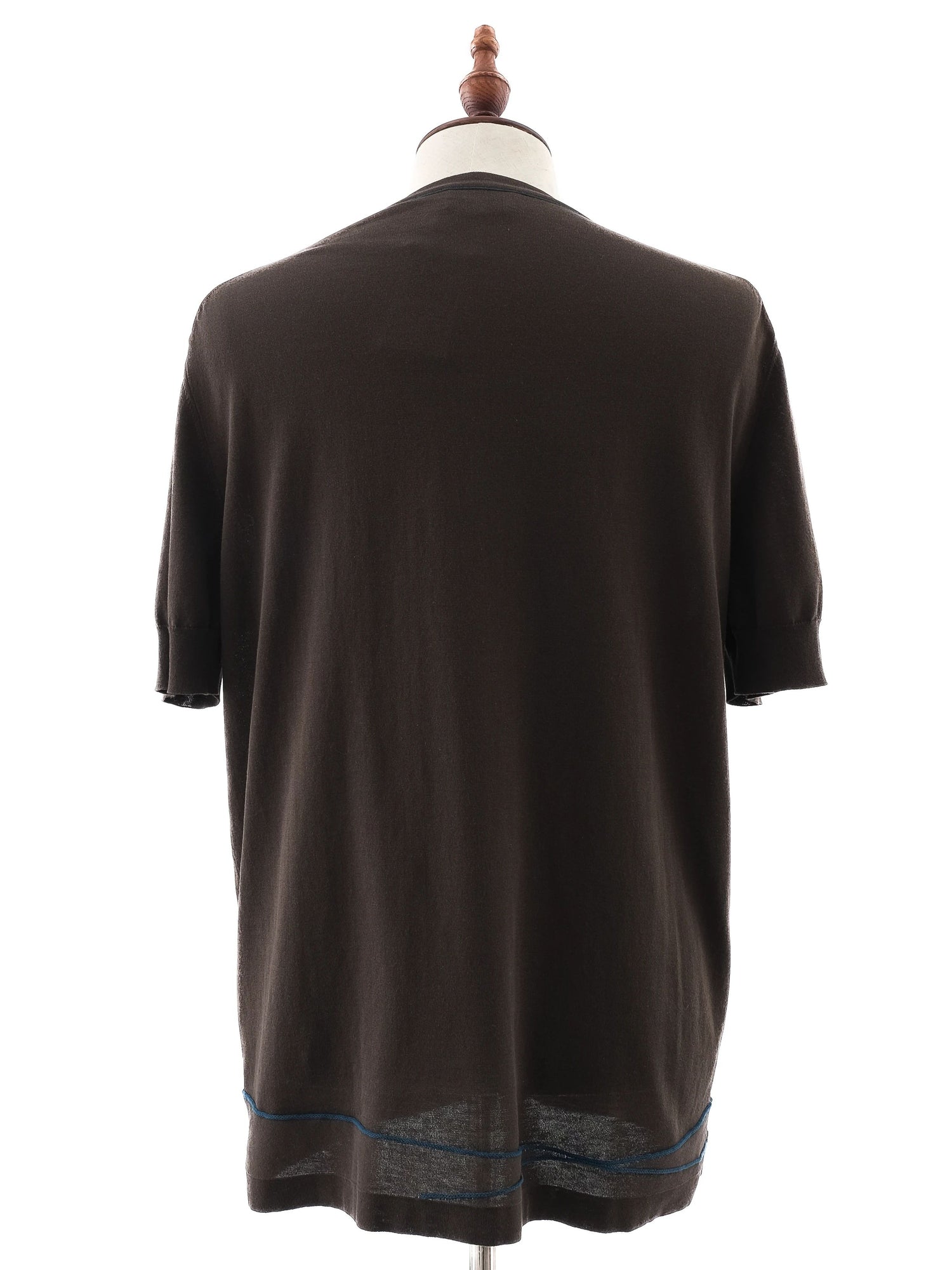 Excellent Hermes Green Cotton T-Shirt Size L for Men