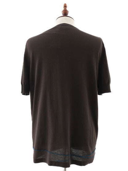 Excellent Hermes Green Cotton T-Shirt Size L for Men