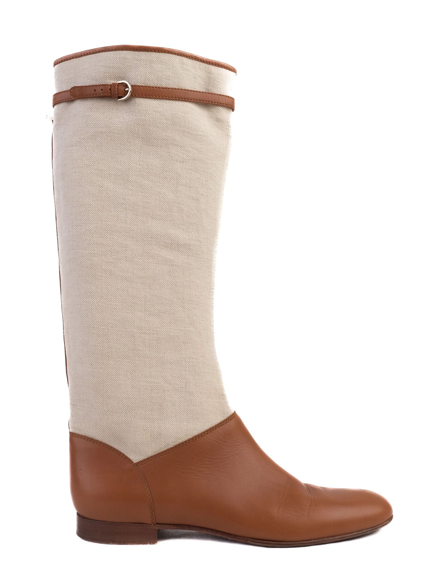 Excellent Sergio Rossi WomenÕs Tall Boots Leather Size 37.5 Combined