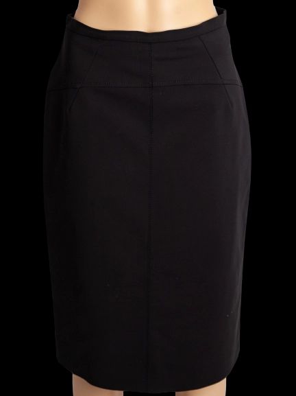 Max Mara Black Pencil Skirt Size L - Good Condition