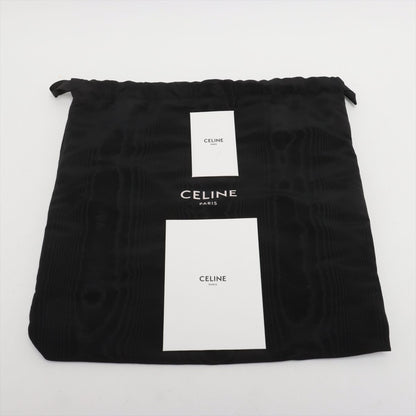Celine Leather Shoulder Bag Black