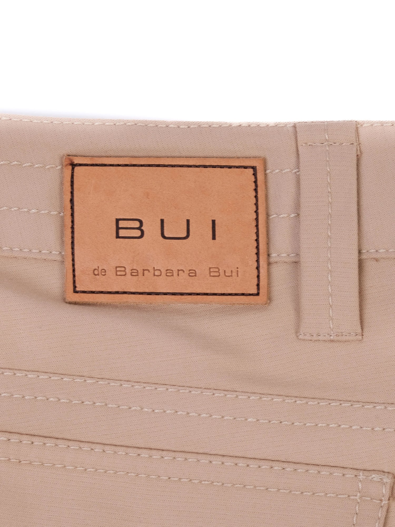 Excellent Barbara Bui White Flared Trousers Size S