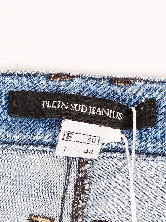 Good Plein Sud Blue Distressed Jeans Women&
